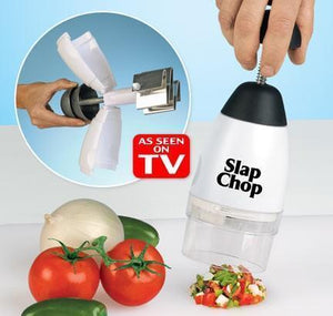 "Slap chop" أسرع وأبسط قطاعة الخضروات والفاكهة